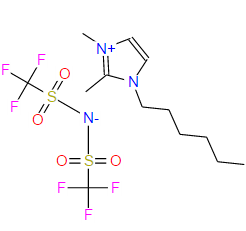 1-己基-2,3-二甲基咪唑雙(三氟甲磺?；?亞胺鹽|384347-22-2 